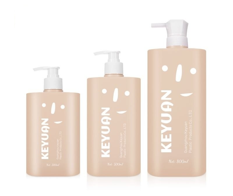 KY092 - Chai Nhựa HDPE Đựng Chất Tẩy Rửa Gia Dụng 300ml/500ml/800ml Kèm Vòi Bơm Lotion