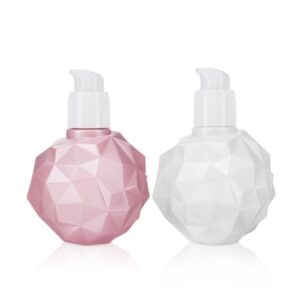 Chai Nhựa HDPE 300ml Bơm Lotion Kiểu Dáng Cầu Sang Trọng Cho Khách Sạn - KY093