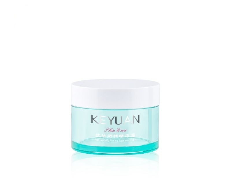 KY059-3PJ - Hũ Kem Dưỡng Da Nhựa PET 50g Màu Xanh Dương, Nắp Vặn
