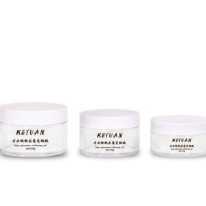KY071PJ - Hũ Kem Nhựa PET Trong Suốt Nắp Vặn Trắng 100g/120g/150g