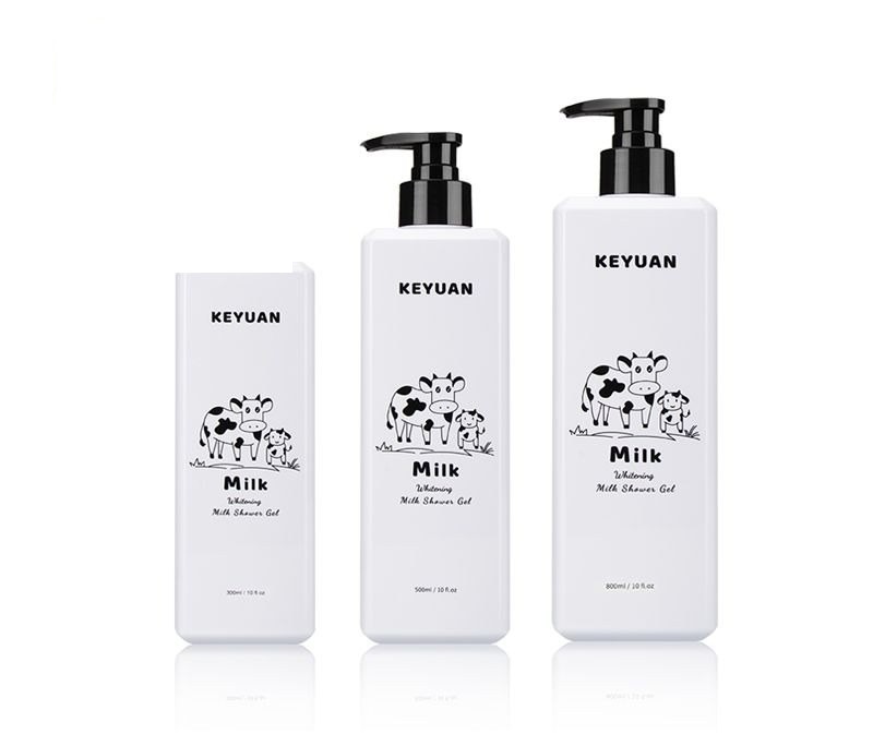 KY112 - Chai Nhựa PET Vuông Đựng Sữa Tắm, Sữa Dưỡng Thể Nắp Bơm Lotion 300-800ml