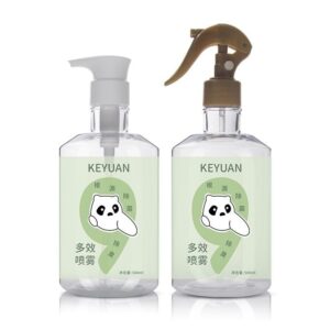 KY190 - Chai xịt nhựa PET trong suốt 500ml dùng với vòi phun có (trigger)