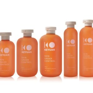 KY111-2 - Chai Nhựa HDPE Đựng Sữa Tắm/Body Lotion Dòng Cam, Bề Mặt Soft-touch