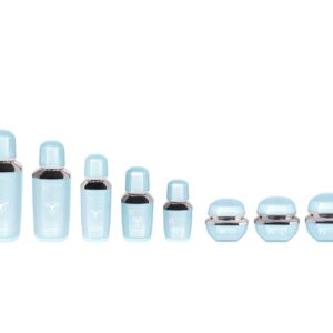 Bộ Chai Lọ Kem Dưỡng Acrylic Cao Cấp Màu Xanh 20g/30g/50g - KY245-2