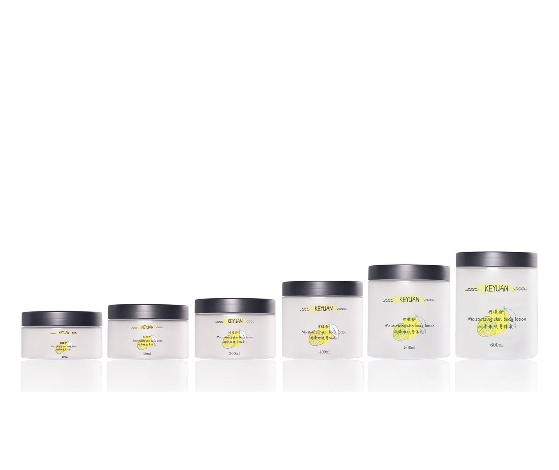 KY076-2 - Hũ nhựa PET đựng kem dưỡng/serum, nắp vặn, miệng rộng