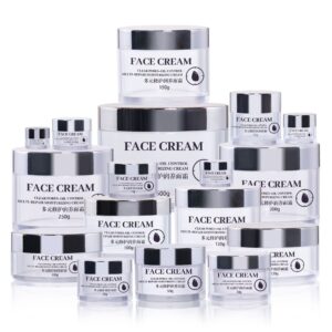 KY052-13 - Hũ Kem Mỹ Phẩm 2 Lớp Trong Suốt Cao Cấp 5-500ml