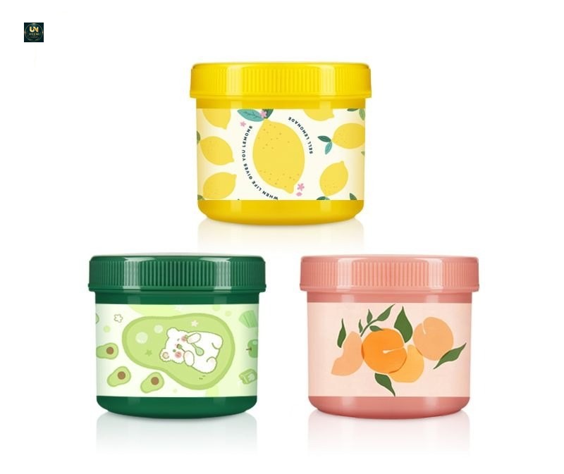 Hũ Nhựa PP Đựng Nam Mỹ Phẩm Da Màu, 200ml-250ml - KY029PJ
