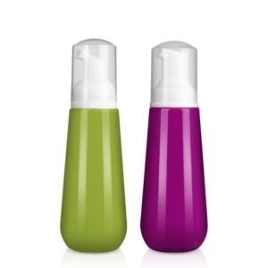 KY037 - Chai Nhựa PET Tạo Bọt Rửa Tay & Sữa Rửa Mặt, Xanh Lá & Hồng