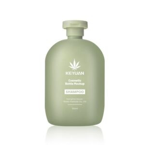 KY053 - Chai Nhựa HDPE Đựng Dầu Gội/Sữa Tắm Màu Xanh 350ml, Nắp Bật, Hiệu Ứng Soft-Touch