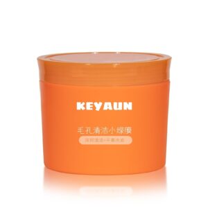 KY064PJ - Hũ Nhựa PP Miệng Rộng 250ml Màu Cam Đựng Kem Body & Tẩy Tế Bào Chết