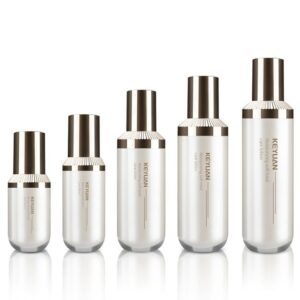 Chai Lăn Nhựa Acrylic Vàng Hồng Đựng Sữa Dưỡng, Lotion 25-120ml - KY003AB