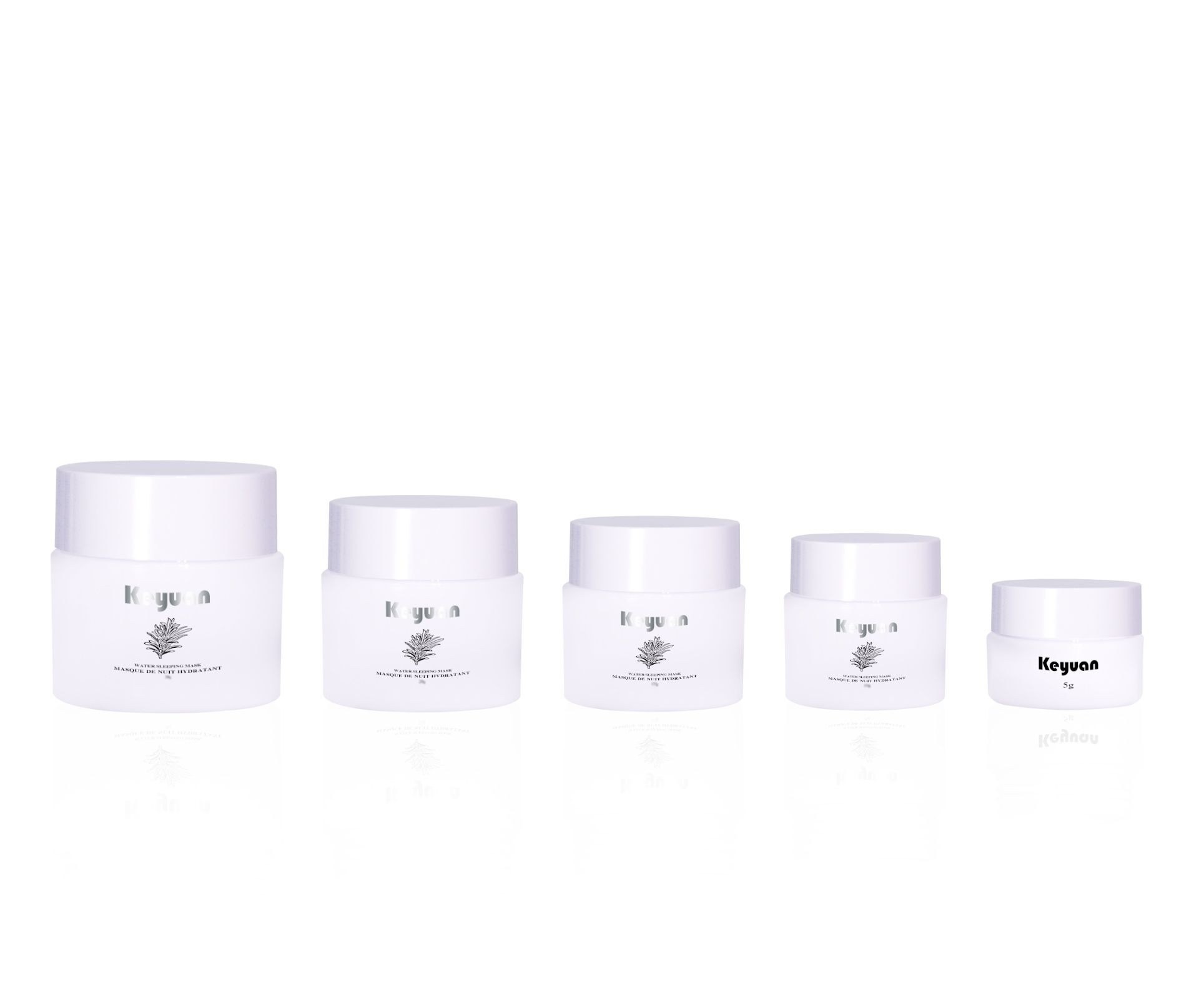 Hũ Kem Nhựa Trắng Dung Tích Nhỏ 5-30ml - KY052-5PJ