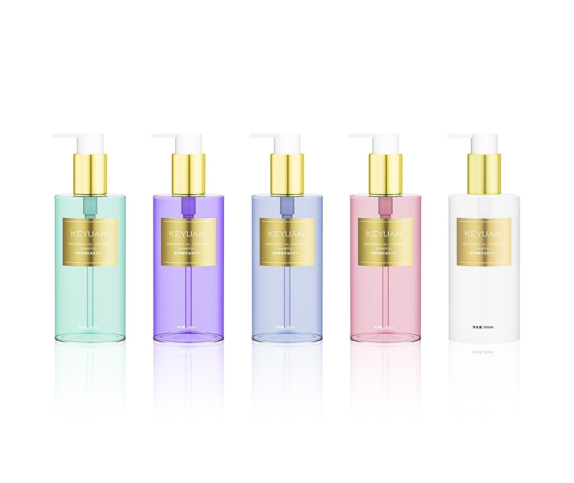 KY238 - Chai Bơm Lotion Tròn PET Cao Cấp 300ml