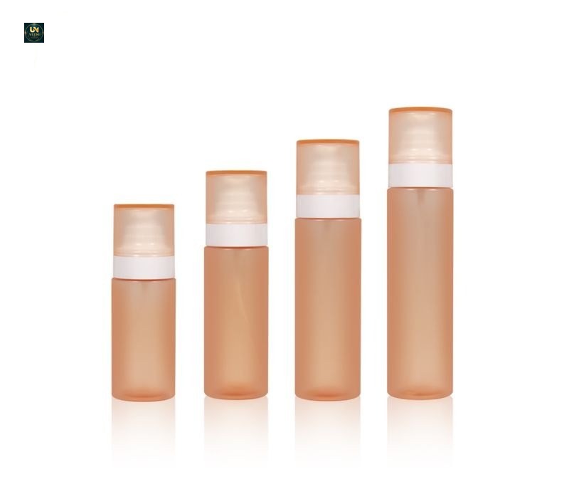 KY216-5 - Chai Xịt Sương Toner Nhựa PET Màu Cam Mờ 80-140ml
