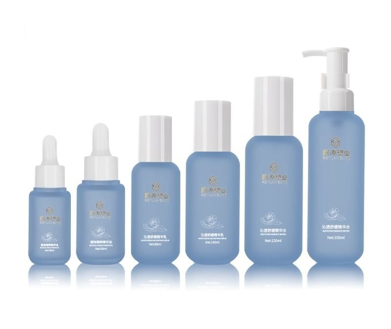 Bộ Chai Nhỏ Giọt PETG Xanh Mờ Đa Dung Tích 30-150ml - KY201-5