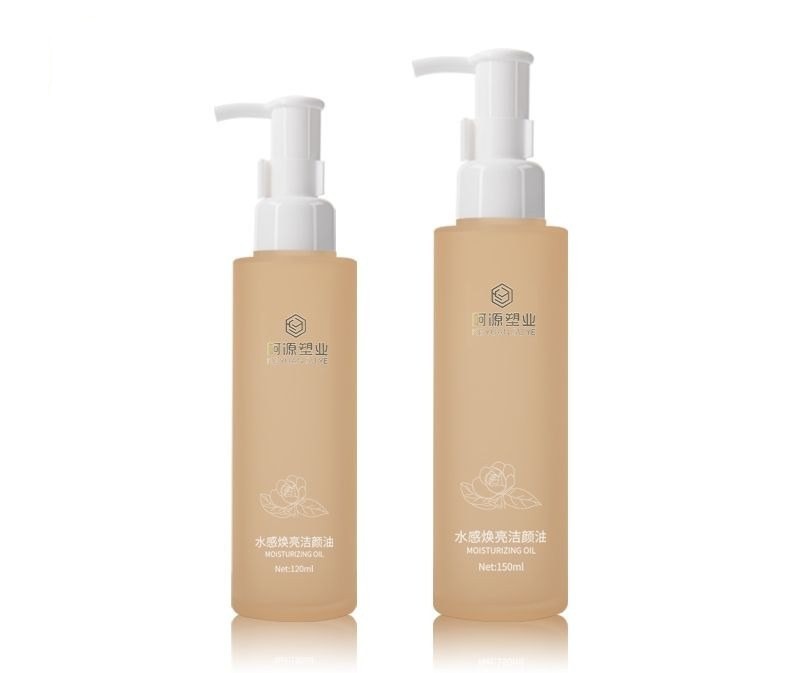 KY201-4 - Chai Nhựa PETG Vai Vuông Tròn Đựng Tinh Dầu Tẩy Trang, Toner 120ml/150ml