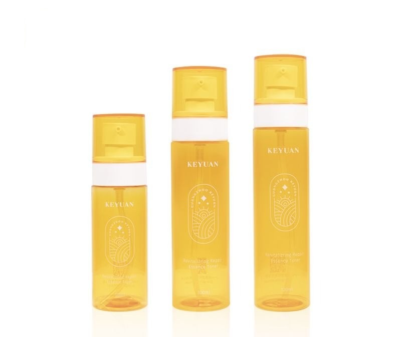 KY216-2 - Chai Bơm Lotion Nhựa PET Cam 80ml/100ml/120ml Cao Cấp