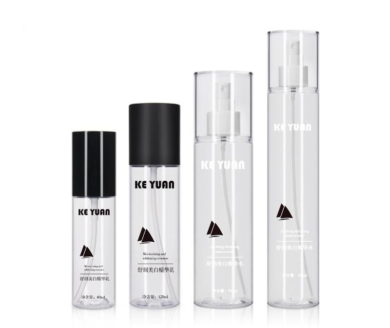 KY169 - Chai Nhựa PET Tròn 60ml-300ml Đầu Xịt Sương/Bơm Lotion