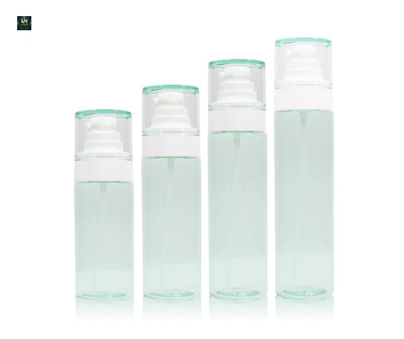 KY216-1 - Chai Nhựa PET Xanh Dùng Cho Mỹ Phẩm & Dưỡng Da 80-140ml (Lotion/Toner/Xịt Con)