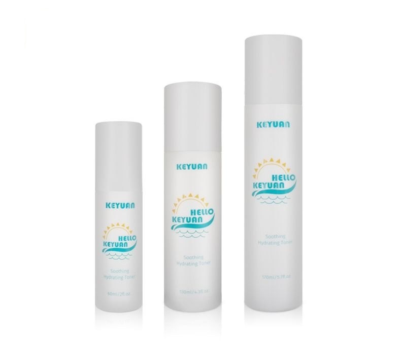 KY138-1 - Chai Nhựa PET Đựng Toner, Sữa Dưỡng Thể, Xịt Khoáng 60ml/130ml/170ml Nắp Gài