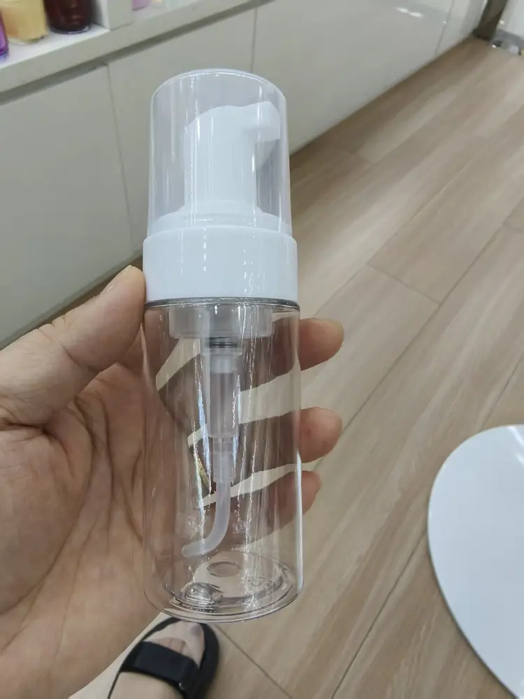 Chai nhựa đầu pump tạo bọt