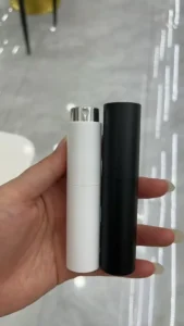 Chai chiết nước hoa dạng xịt 10ml vỏ nhôm trắng và đen
